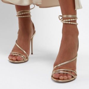 Sam Edelman Scarlette Gold heel size 7